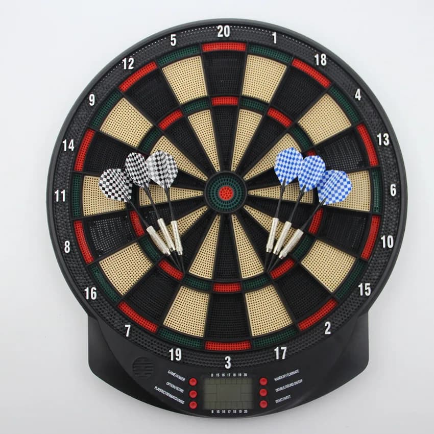 Black and White Electronic Dart Target