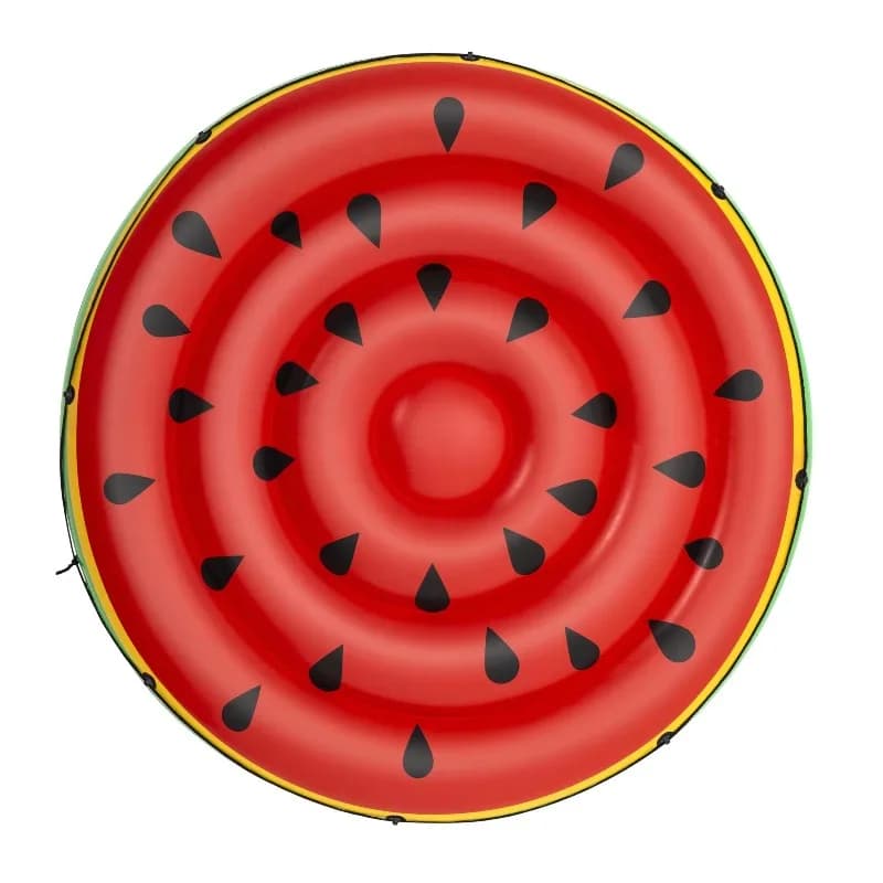 Inflatable watermelon swimming pool air mattress float