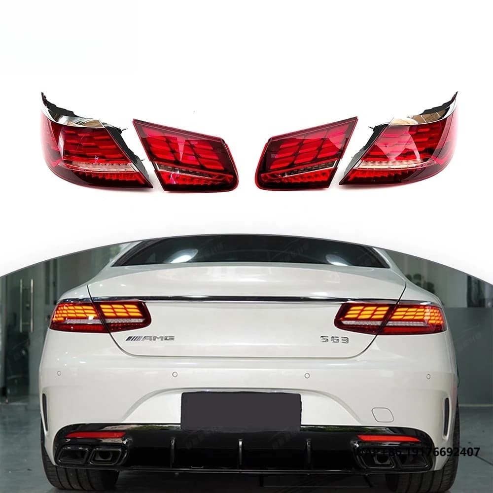 S CLASS  Coupe C217 S63 S500 S65 Tail Lights for S CLASS C217  S63 S500 S65 LED Tail Lamp for C217 S63 S500 S65 Auto Parts