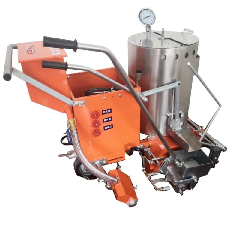 Cement pavement road hot melt marking machine, asphalt pavement hot melt paint marking machine