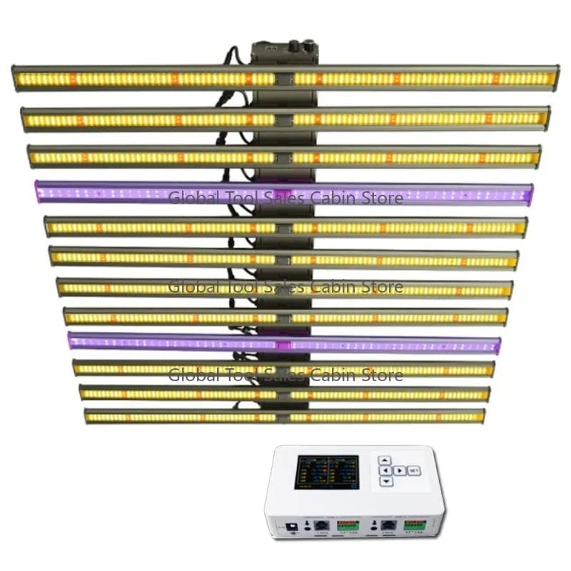 Full Spectrum UV IR LED Grow Light Bars  LM301B 10bar 12bar 1000W 1200W Dimming Timing For Indoor Plants Grow Phyto Lamp