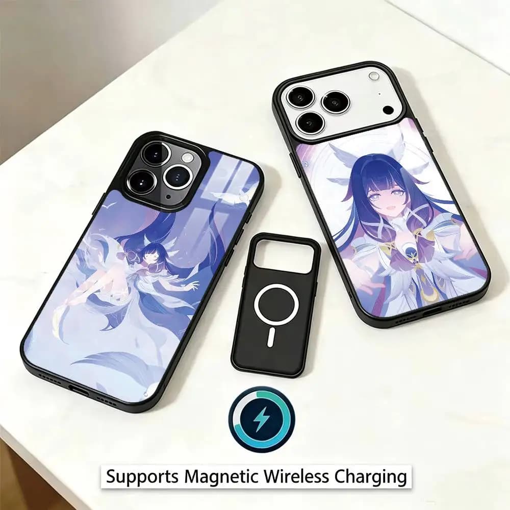G-Genshin I-Impact C-Columbina Phone Case For iPhone17,16,15,14,13,12,11 Plus,Pro Magnetic Supports Magnetic Wireless Charging