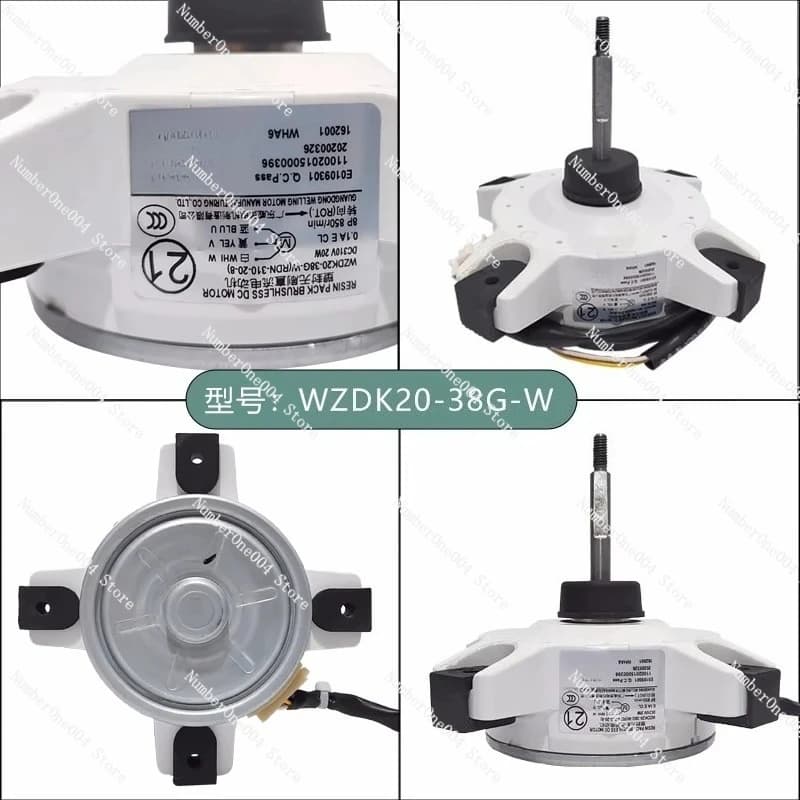 New for Midea Air Conditioning WZDK20-38G-W WZDK20-38G-W(RDN-310-20-8) External Fan Variable Frequency DC Motor