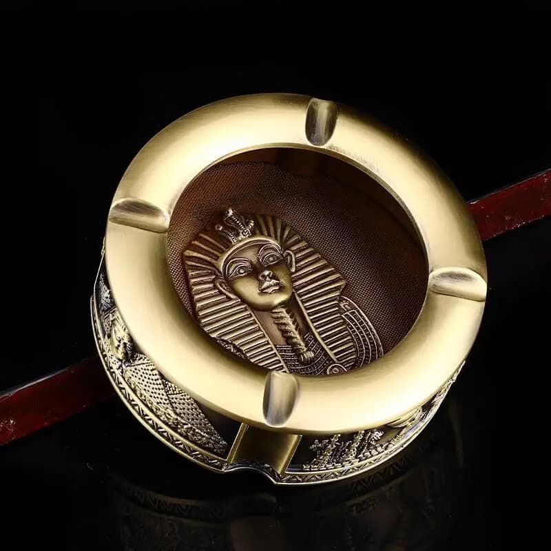 XL Home Retro Ashtray European Style Office Bedroom Ashtray Creative Fashion High-end Gift Present