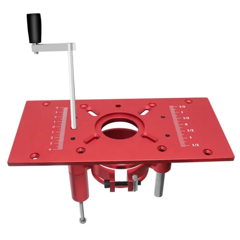 Bakelite milling flip-chip lifting base, flip-chip plate 3rd generation lifting base + M8 aluminum alloy solid flip-chip plate