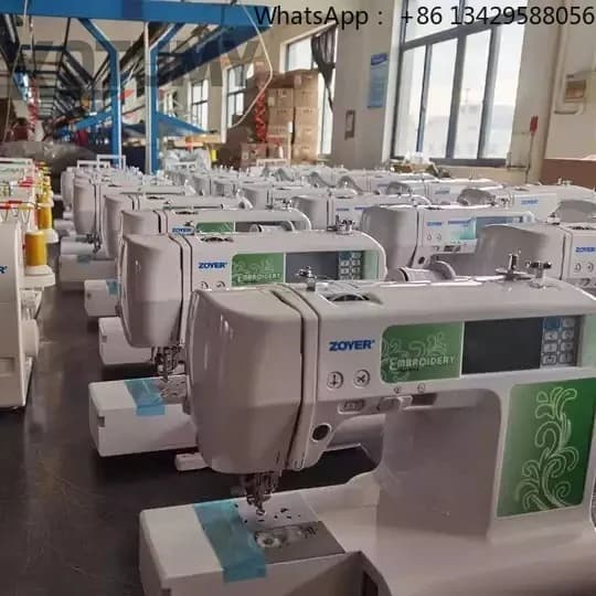Automatic Threading Multifunctional Household Electric Embroidery Machine 45W