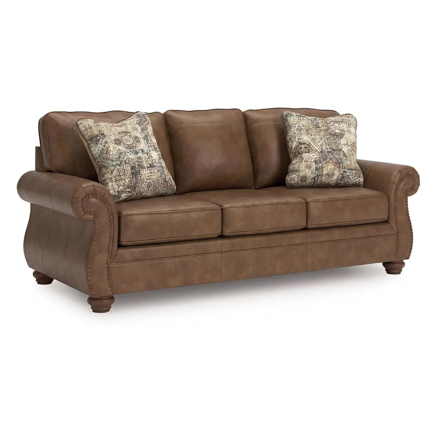 Chatterton Queen Sleeper Sofa Bed, Earth Brown