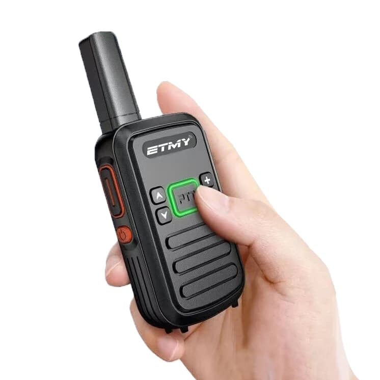 Pmr 446 Walkie Talkie 1 km Range wireless with  Hands Free Walkie Talkie Long Battery License Free Walkie Talkie