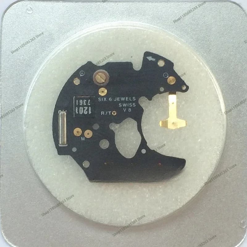 ETA 255111 255411 255121 122 421 V8 Quartz Watch Movement Circuit Board 3 Hands Repair Part