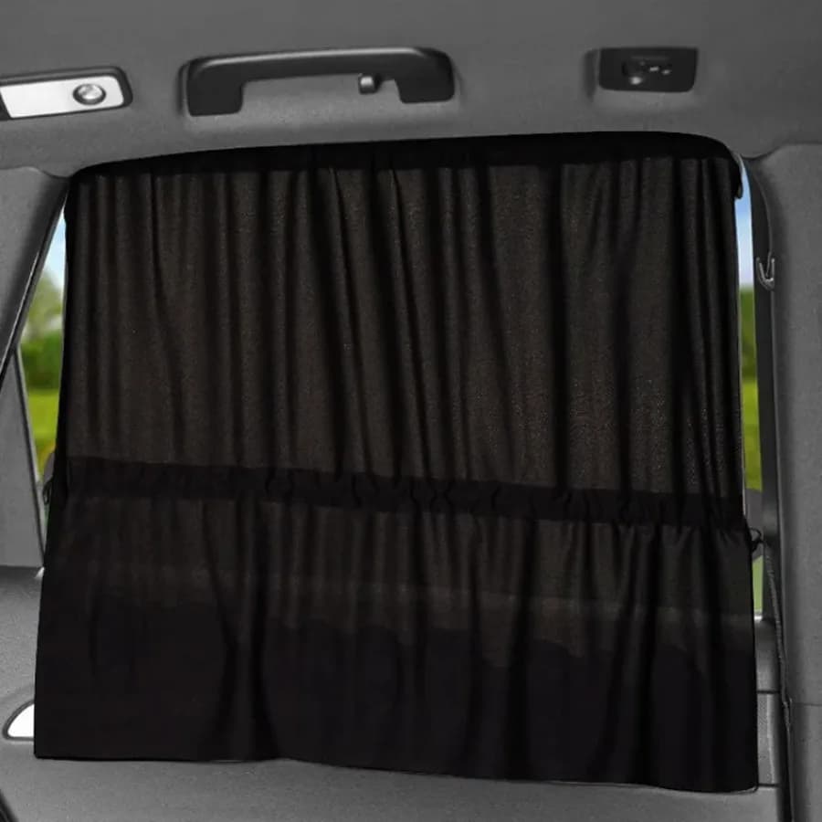 2pcs Auto Sunshade Curtains Car Window Privacy Curtains Universal Car UV Protector Sun Visor Car Heat Insulation Sunshade