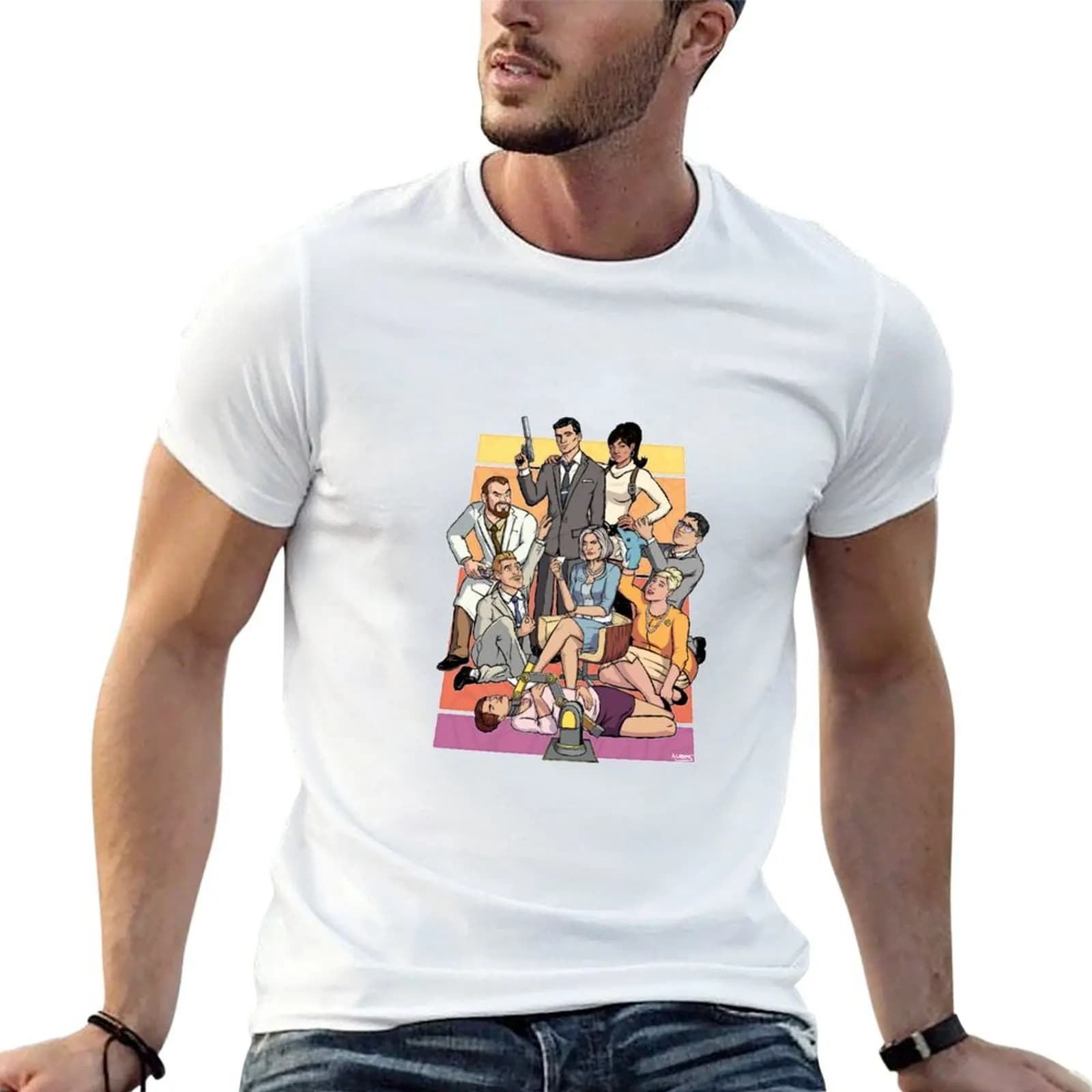 Archer T-Shirt Thanksgiving Casual Tee
