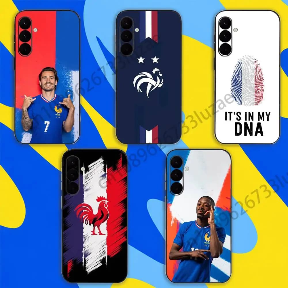 French football  for Samsung Galaxy A70 A20 A21 A31 A51 A71 A22 A52 A72 A13 A23 A33 A73  Protection Back Cover
