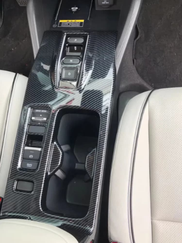 Fit For Honda E:NS1 E：NP12022 -2024 ABS interior center control gear shift cover front water cup holder cover sticker accessor