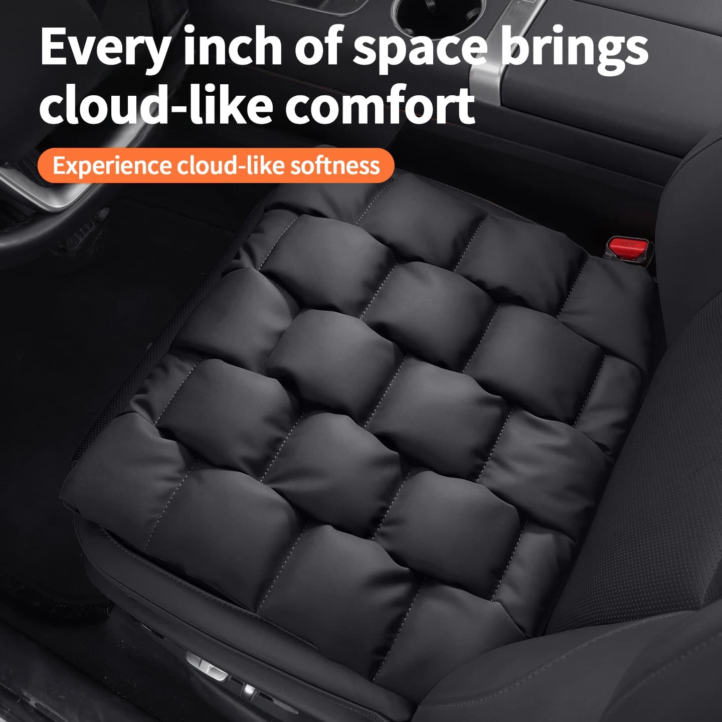 Durable car seat cushion, soft car seat pad, non-slip car seat protector, suitable for Toyota Hilux