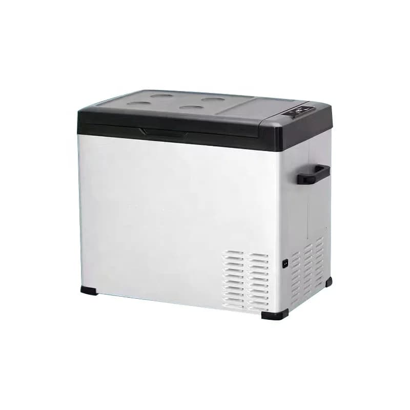 12v 24v 220v Portable Car Refrigerator 45L Mini Compressor Fridge Dc Car Refrigerator for Camping