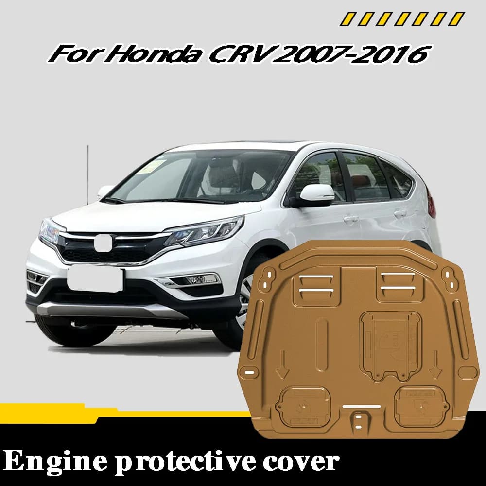 Vehicle - Specific Splash - Proof Durable Sturdy Engine Undercover And Lower Mudguard For Honda CRV 2007-2016 2.0L 2.4L