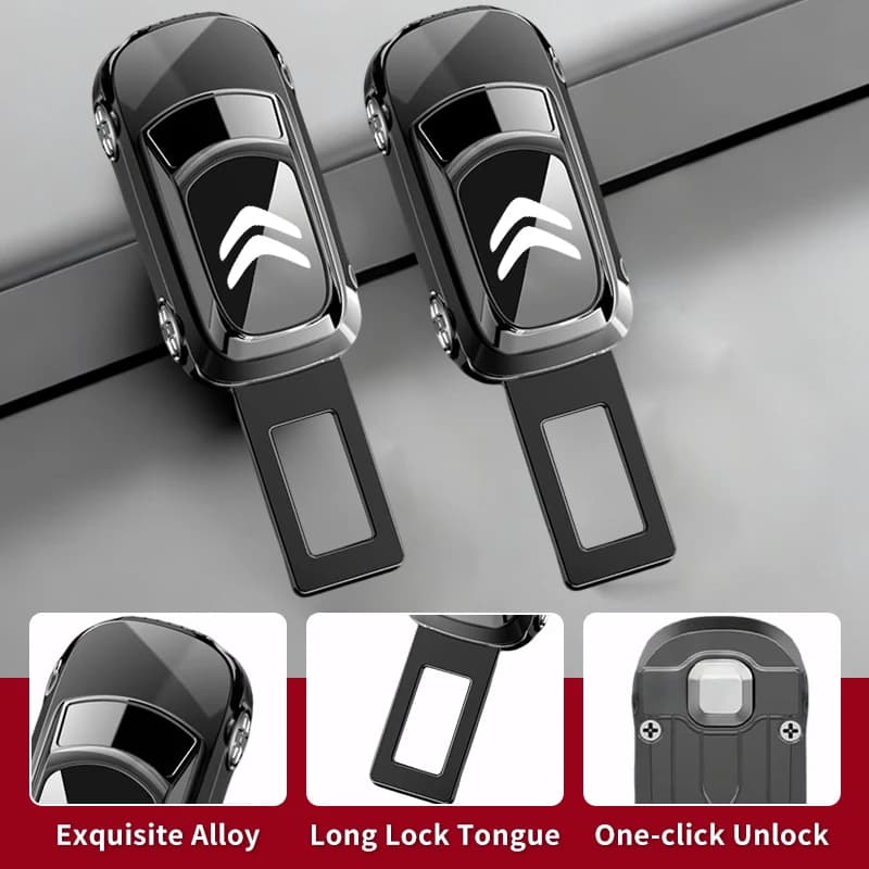 Car Seat Belt Clip Extender Safety Seatbelt Lock Buckle Plug For Citroen C4 C3 C5 C1 C2 Berlingo Celysee Cactus Picasso