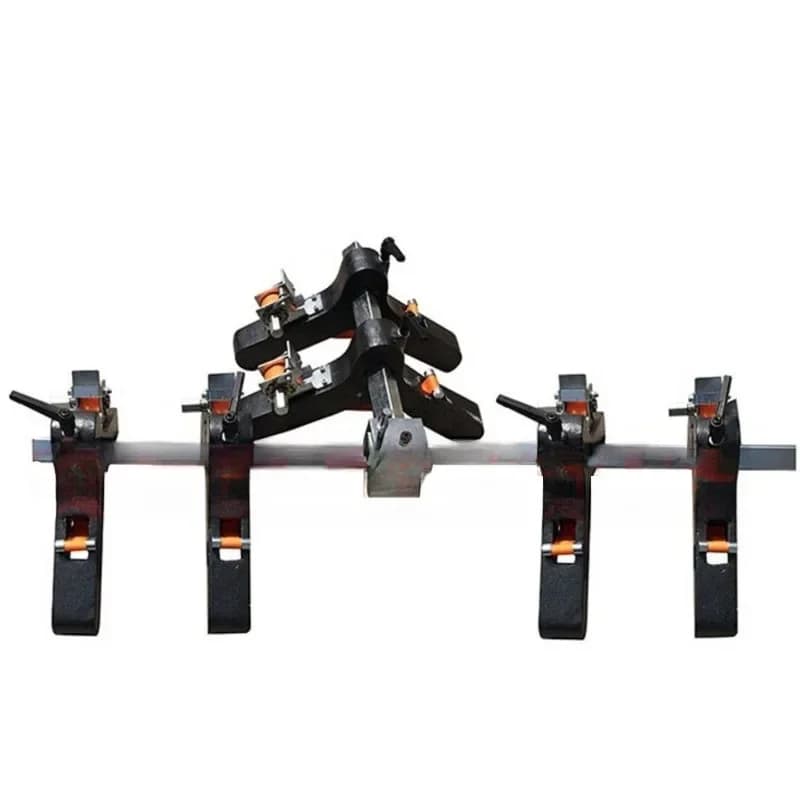 63-400PE  electrofusion linearizer butt 110-400 tee _6 fixture