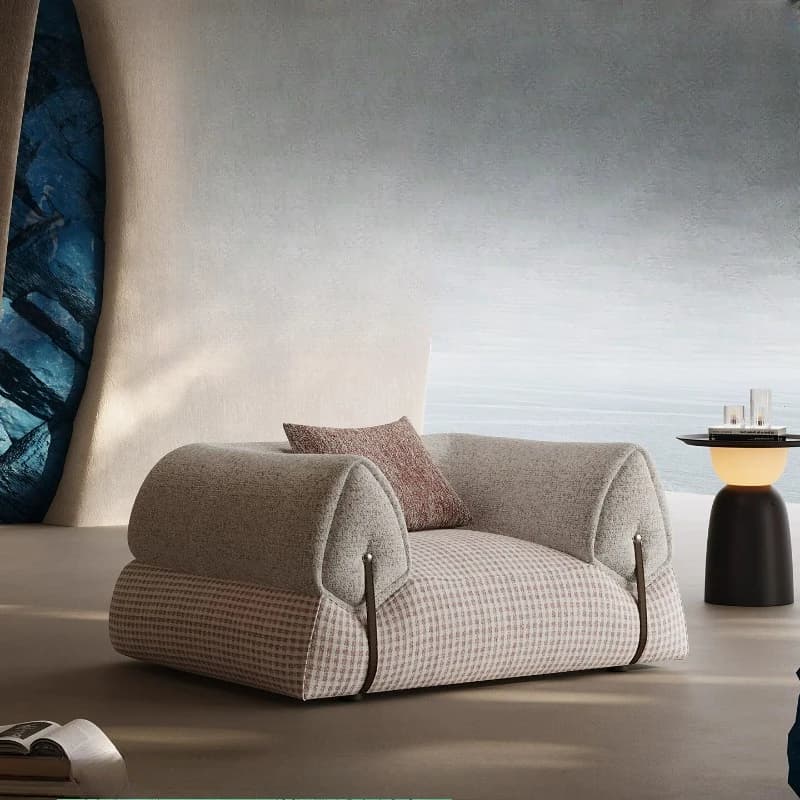 Italian lazy sofa chair Modern living room sun recliner sofa chair