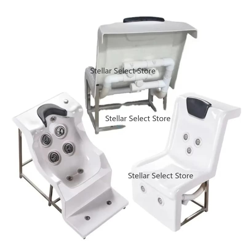 Hot Sale Spa Acrylic Water Jet Bed Spa Massage Seat Portable Water Jet Massage Chair