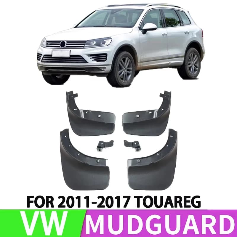 Suitable for 2011-2017 Volkswagen TOUAREG Car Front and Rear Wheel Special Fender Splash Retort