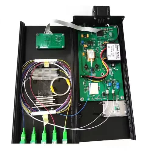 1550 Mini 4-Port 22dbm EDFA Optical Amplifier 1550   Mini Edfa 4 Port