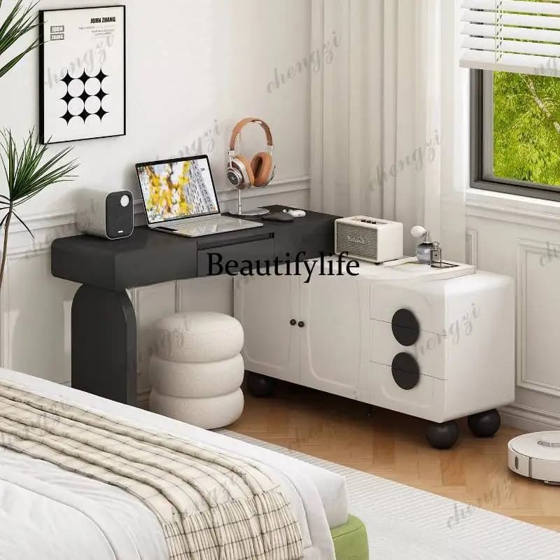 Space Makeup Vanity Desk Decorations Antique Bedside Drawers Vanity Desk Bedroom Organizer Mesa De Maquiagem Furniture