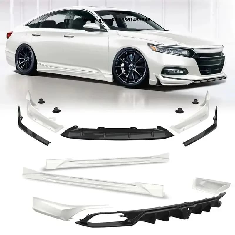 For 2018-2020 Automobiles Accessories Custom Fit Rear Bumper Spoiler Front Grill Lip Body Kit