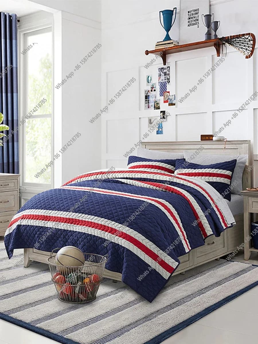 N49 J American Log Solid Wood Children's Bed Drawer Storage Bed 1.2m Small Apartment Simple Single Bed Girl Boy