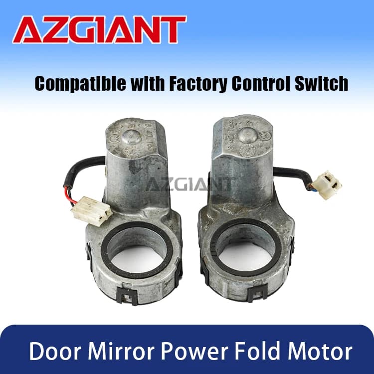 AZGIANT Car Rearview Mirror Fold Motor Assembly For VW CC Seat Leon VW Beetle Scirocco Sharan  Side Car Mirror Accessories
