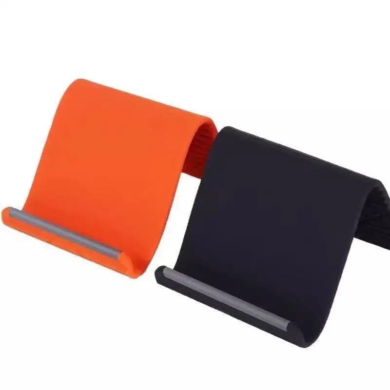 Flexible Foldable Silicone Phone Holder Portable Adjustable Multi-Angle Desktop Stand For iPhone iPad Laptop Tablet Home Office