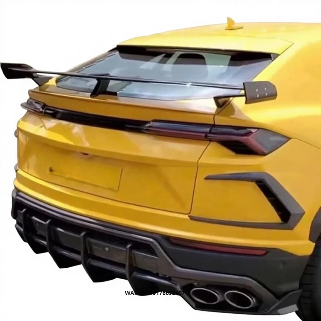 High Quality SVJ Style Carbon Fiber Spoiler Tail Wing Factory Direct Sales for Urus