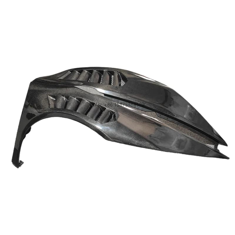 New Carbon Fiber V-Style Car Fenders Designed Specifically for Huracan LP580 LP610 Body Parts