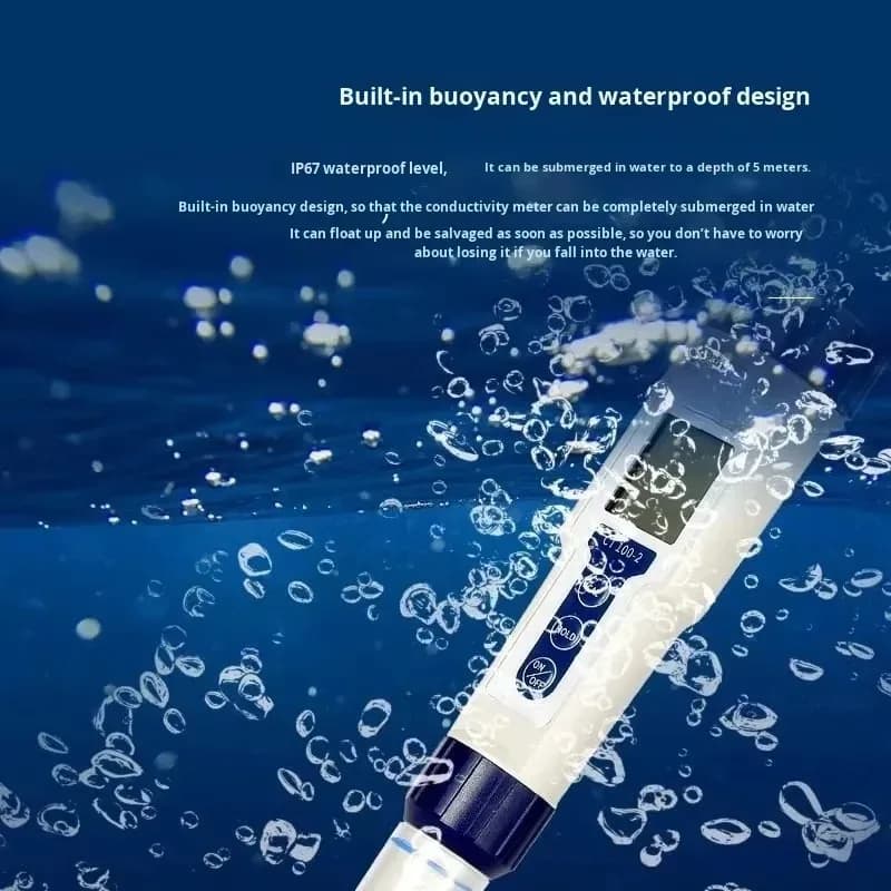 WATSON CT100-1 Pen-type Conductivity Meter LCD Display China Origin Laboratory TDS Automatic Temperature Compensation