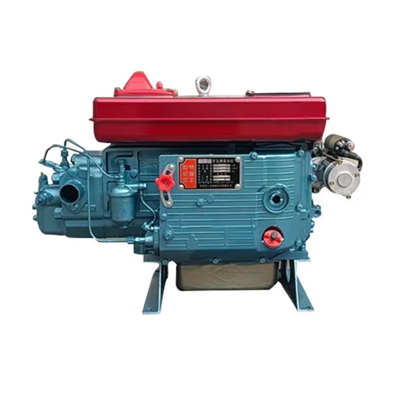 Tricycle flat water tank single cylinder engine