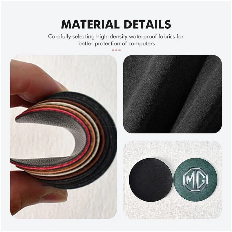 Car Cup Holder Mat Auto Drink Coaster Vehicle Cup Liner Car Drink Pad Leather For MG ZS MG4 EV MG HS MG3 MG5 EV Marvel R MG ONE