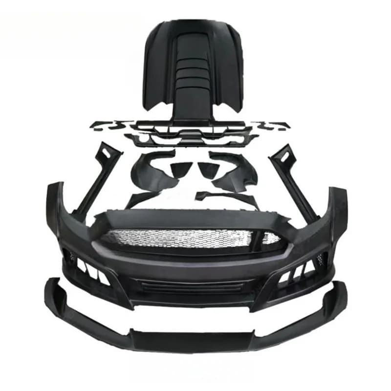 High Quality ABS Material Robot Style Wide Body Kit Fit 6th Gen Mustang S550 Upgraded Exterior Modification Accessories