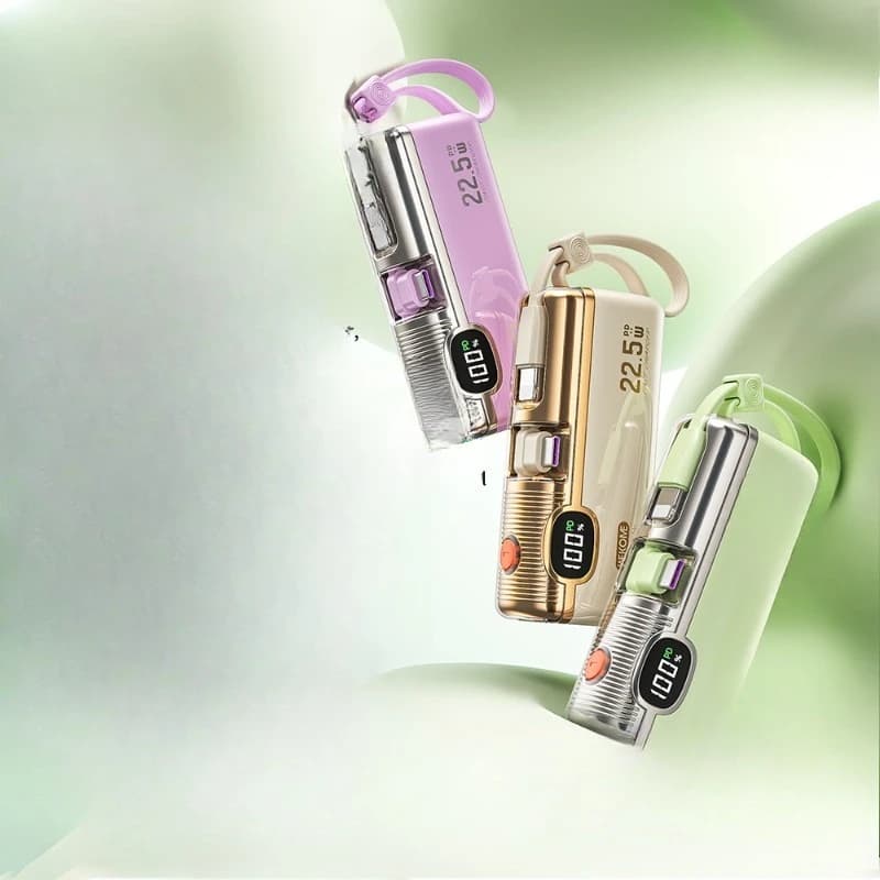 22.5W capsule emergency mobile power supply 5kmAh WP-35