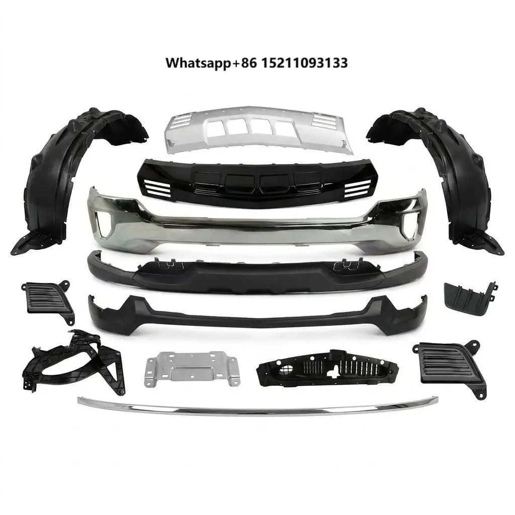 Front Bumper Grille Upgrade Bodykit for1500 2016-2024 Tuning Other Body Part Trunk Accessories Car Body Kit