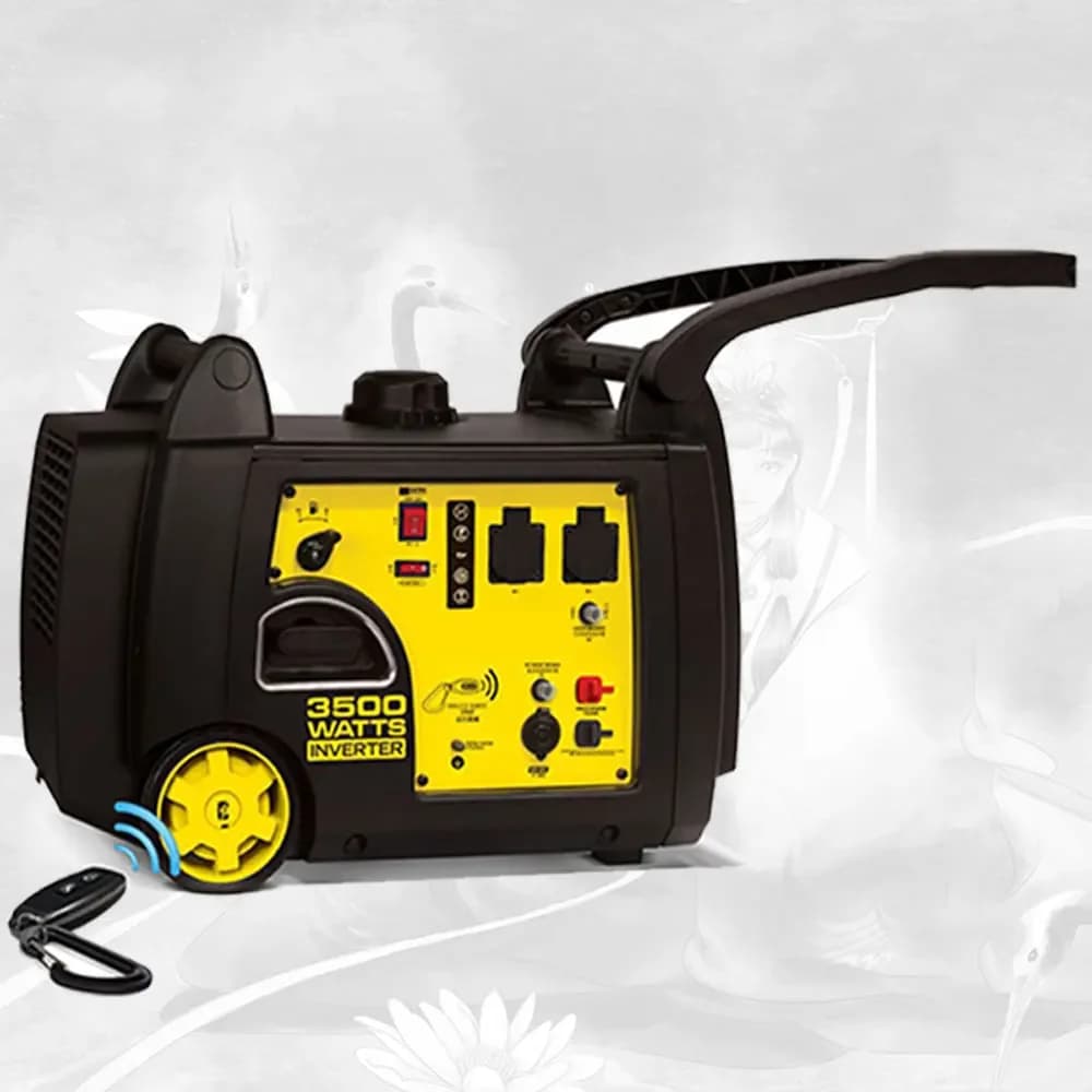 Four-stroke LPG  generator 2KW/3KW 220V Remote control Inverter home Ultra-quiet RV outdoor generator 192cc