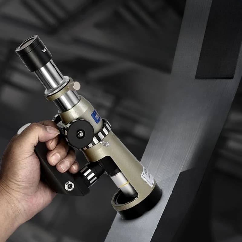 High definition handheld portable metallographic microscope metal analysis bronze identification