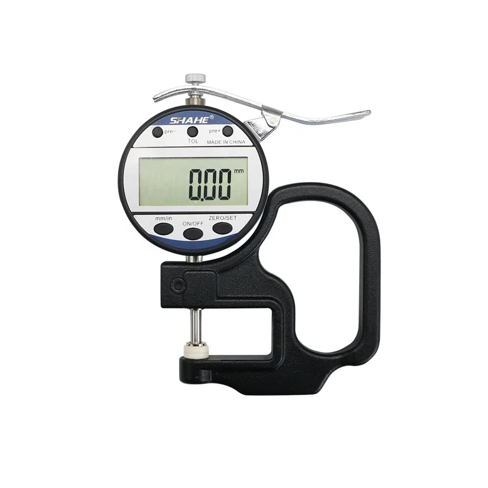 0-10 mm 0.01 mm Digital Thickness Gauge for Leather Glass Thickness Gauge Electronic Thickness Gauge