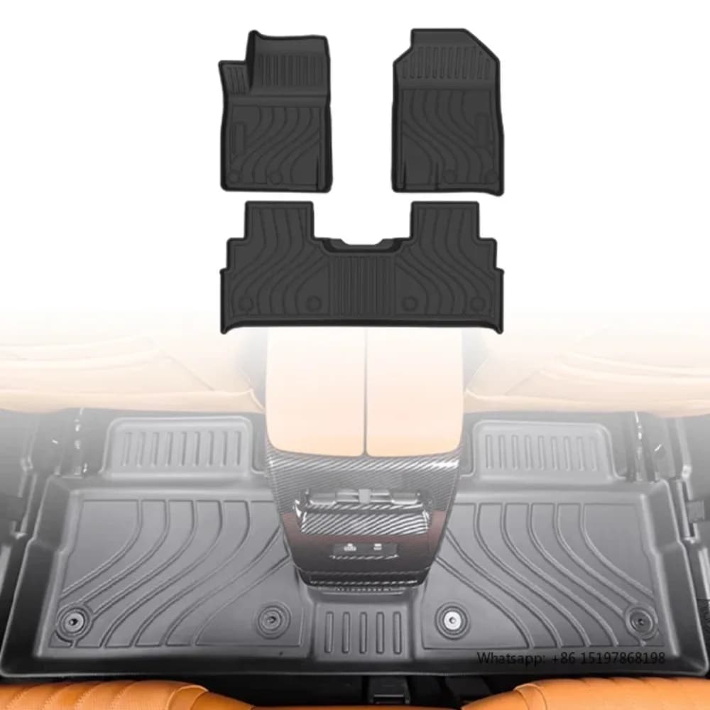 Waterproof Design Car Floor Mats Full Coverage Rubber Floor Mats for Jetour T1 Accessories