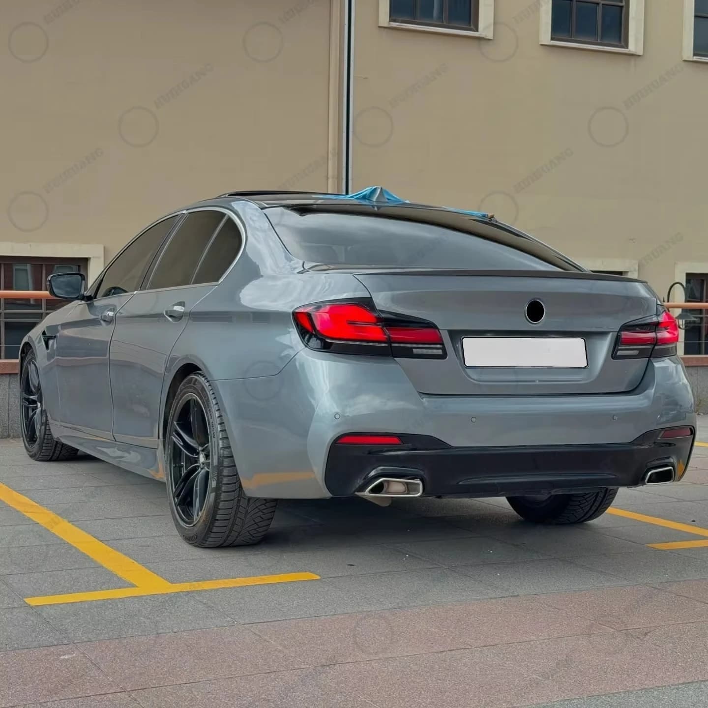 Bodykit for F10 F18 5 Series 520i 528i 530i 535i 540i 550i 525i Facelift G30 LCI M-Tech Style Car Bumpers M Sport Headlights