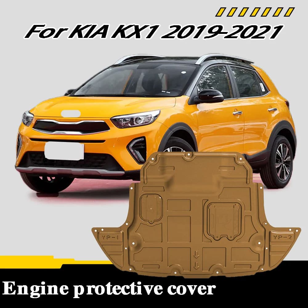 Engine Chassis Shield Splash Bottom Protection Board Car Accessories Under Cover For KIA KX1 2019-2021 1.4L