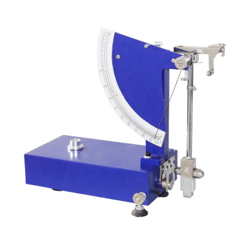 Manual Rubber Rebound Resilience Elasticity Tester
