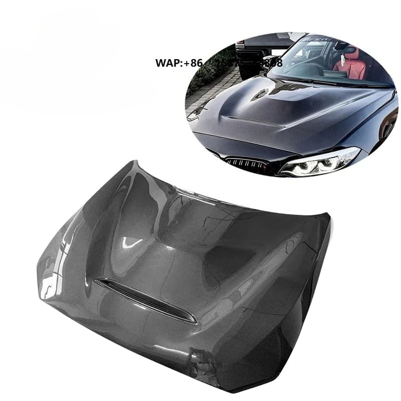 GTS Style Real Carbon Fiber Hood Bonnet for F87 M2 M2C F22 M235i 2014-2019