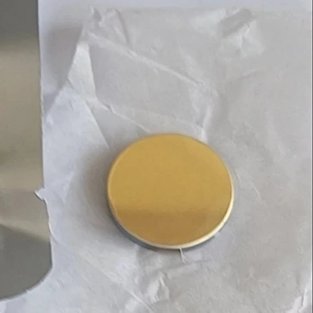 ‌Gold Coated Silicon Reflective Mirror 20/25/30/38.1mm for CO2 Laser Mo Mirror Engraving Cutting Machine Reflector Accessory