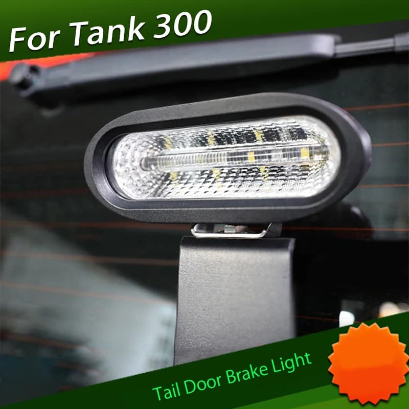 Off-road Special Warning Light Suitable for Tank 300 Reverse Lamp Spare Tire High Brake Tail Door Backup Tire Lamp