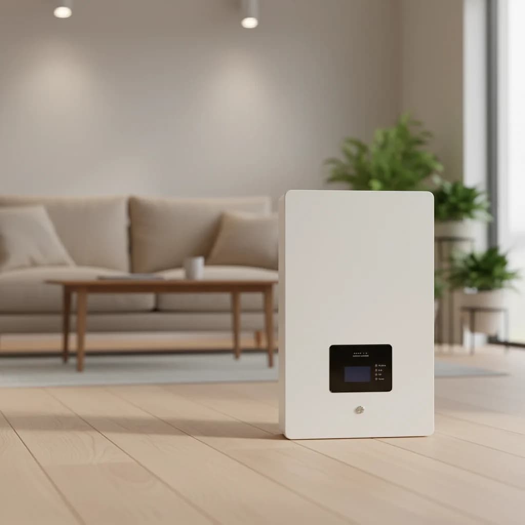 51.2V Split Home Solar Power Storage System 5kWh LiFePO4 Battery Stackable Hybrid Grid Connected Smart BMS IP65 CAN